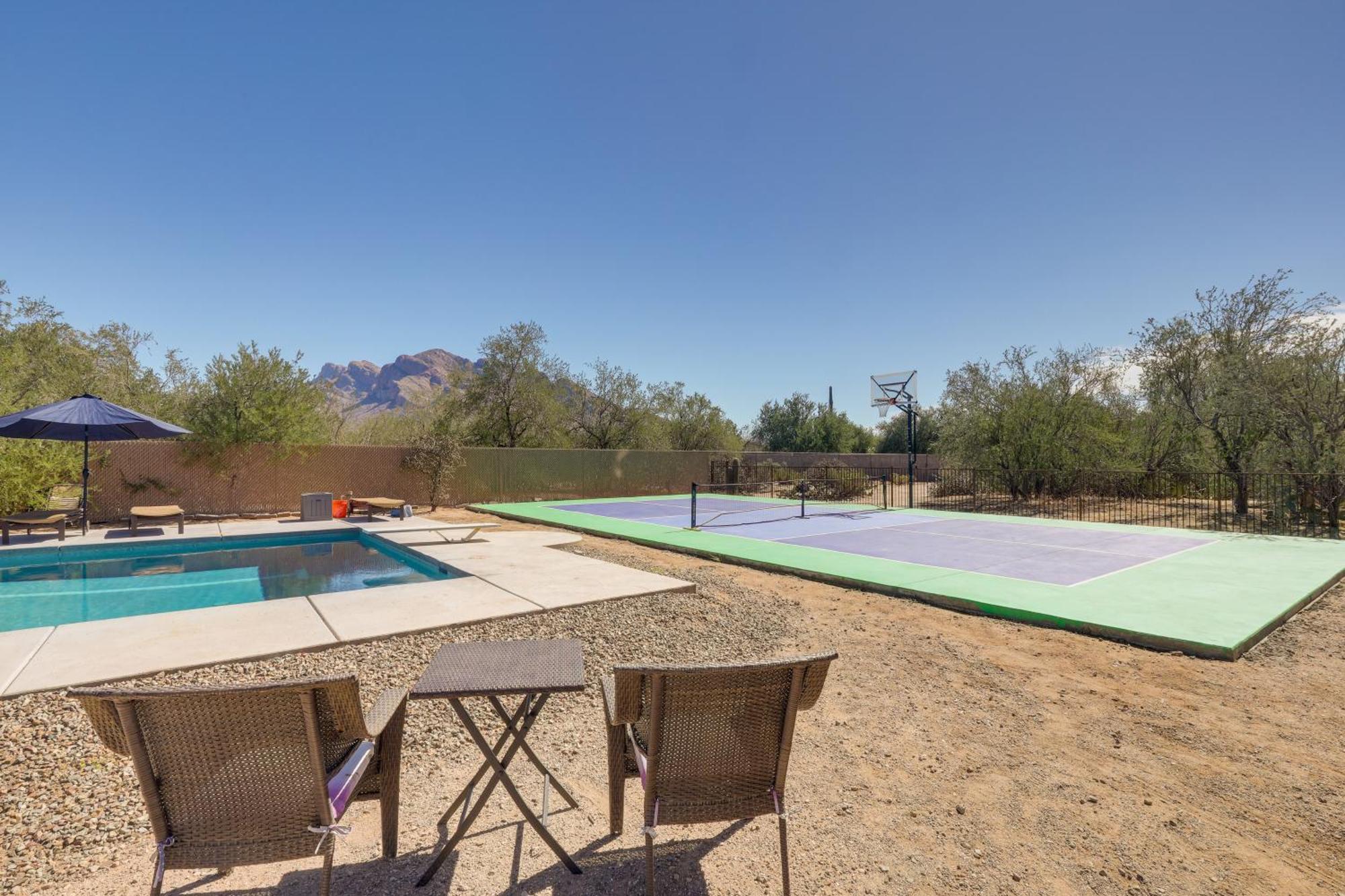 Oro Valley Retreat With Pool, Spa And Rooftop Views! Exteriör bild