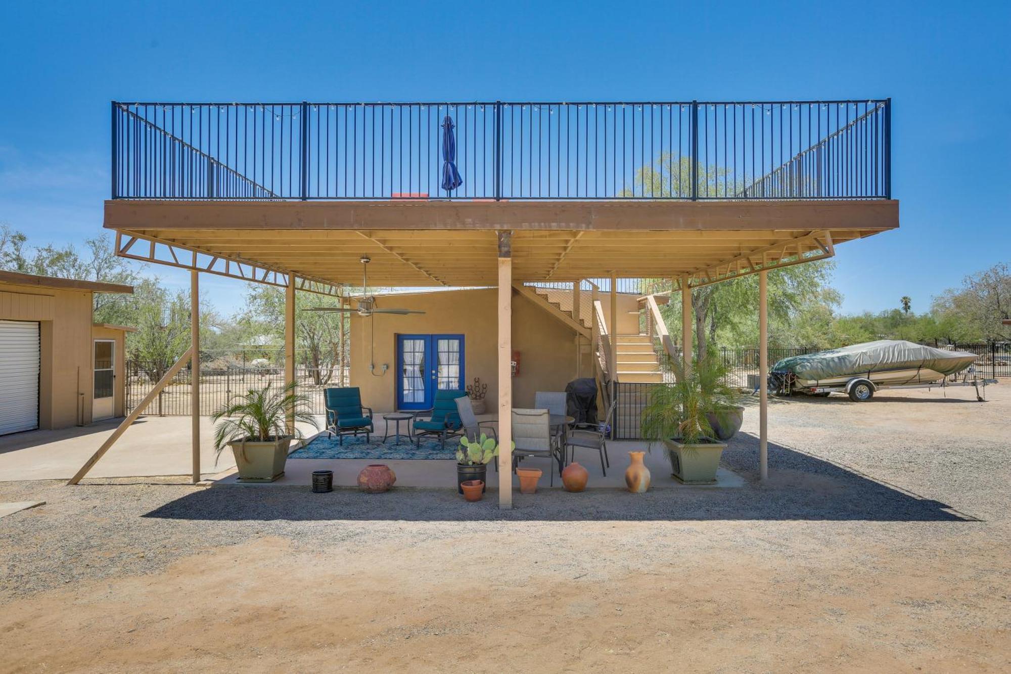 Oro Valley Retreat With Pool, Spa And Rooftop Views! Exteriör bild